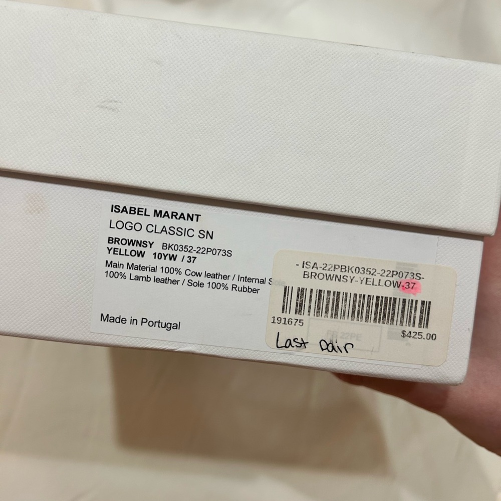 Isabel Marant Velcro Sneakers - Picture 16 of 17